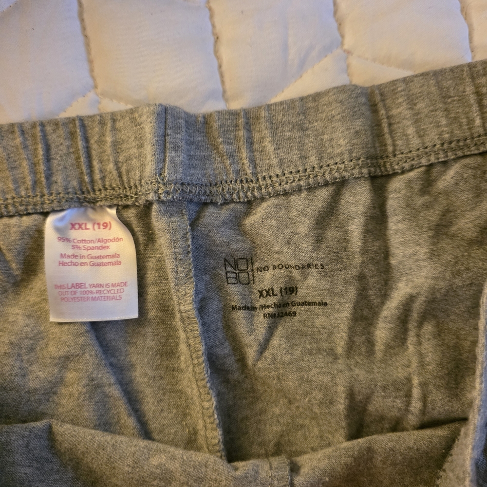 No Boundaries Kids Gray Sweatpants
